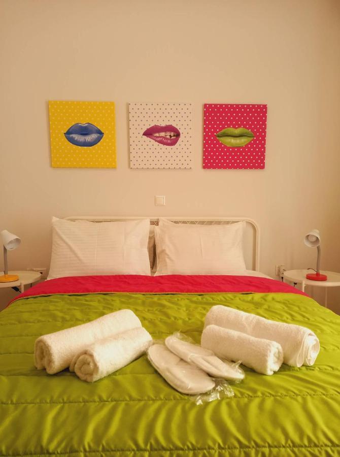 Popart -Spacious 3Rdfl 1Bdr W/Balcony/View Apartment เอเธนส์ ภายนอก รูปภาพ